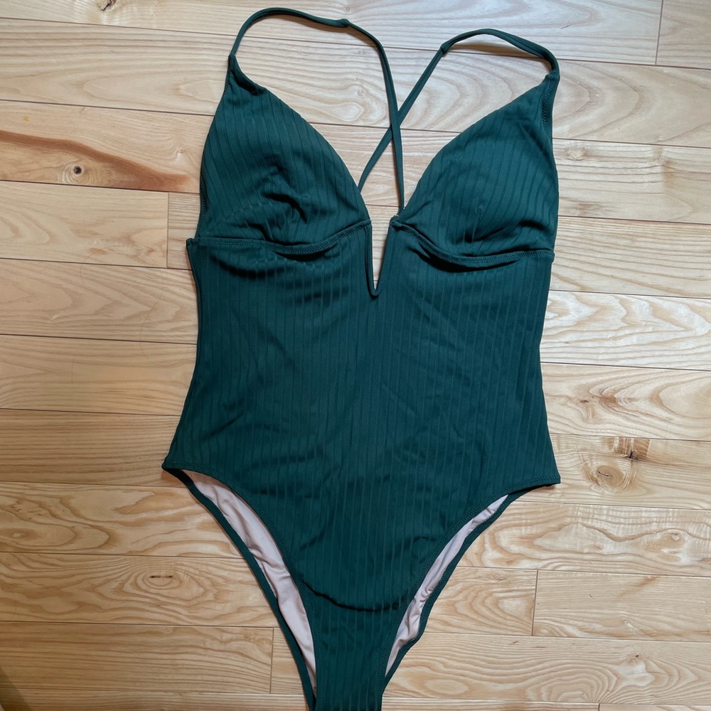 NWT Ribbed One Piece - Picture 2 of 10